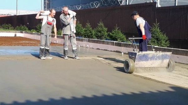 Полы MASTER TOP,  промышленные полы 800 м2 за один день!