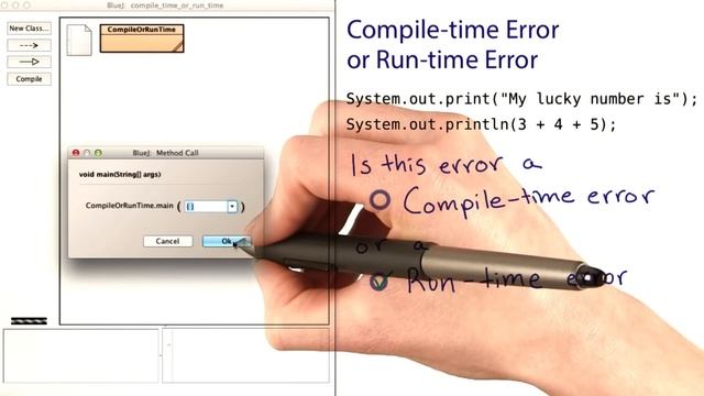 Compile-Time and Runtime Errors 2 - Intro to Java Programming смотреть онлайн