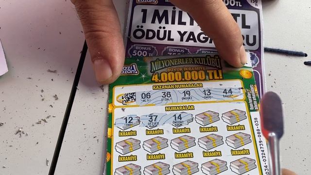 Jackpot 12 Million TL in Scratch Card Prize Show смотреть онлайн