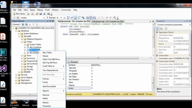 How to Create Cascading Drop down List Using MVC /SQL Server? Demo Video Part-2 смотреть онлайн