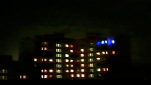 Новогодний салют во дворе