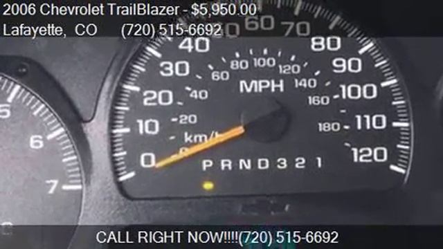 2006 Chevrolet TrailBlazer LT 4dr SUV 4WD w/1SE for sale in смотреть онлайн