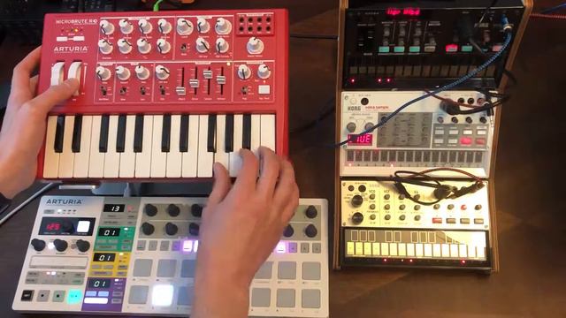 Yoshi's Island-Flower Garden (Live Synth Cover)