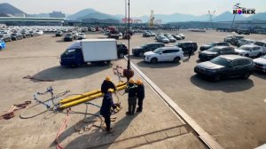 Весь процесс погрузки авто в Южной Корее | МАСАН - ВЛАДИВОСТОК | КОРЕКС | Отчет за ФЕВРАЛЬ 2023 г.