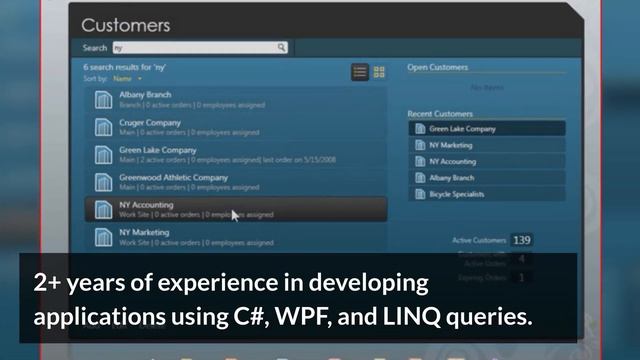 Looking for a Software Engineer with C# and SQL Server experience смотреть онлайн