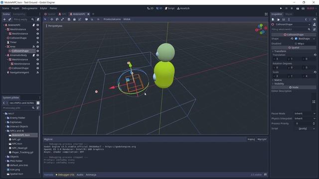 Godot 3.5 Tracking the position of an object and NPC that is looking towards the player's location смотреть онлайн