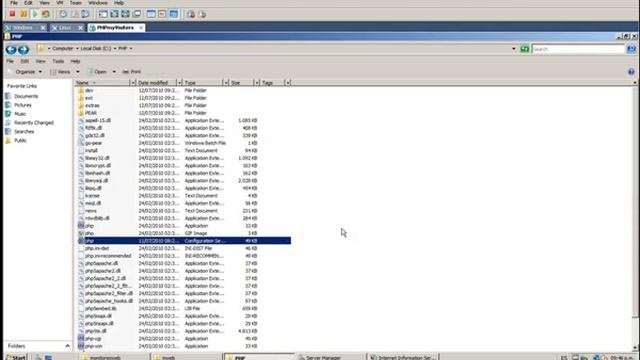 FTP7.5 IIS7.0 PHP MySQL - Phpmyvisites en Windows Server 2008 parte1b смотреть онлайн