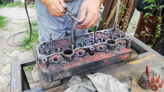 МТЗ и ЮМЗ Капитальный ремонт головки смотреть онлайн