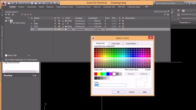 0001 LAYER AUTOCAD ELECTRICAL смотреть онлайн
