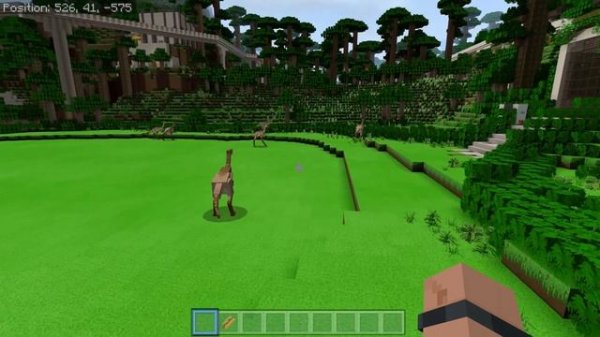 Minecraft Jurassic World DLC Addon World Showcase HD 60FPS Minecraft Bedrock PE Dinosaurs Ep 316