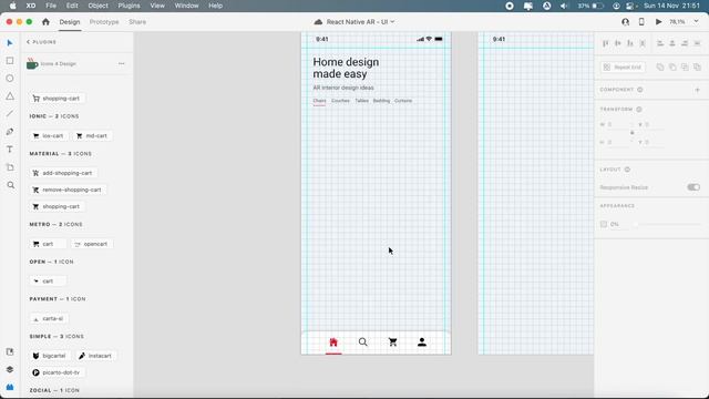 Adobe Xd, designing an augmented reality app #0 смотреть онлайн
