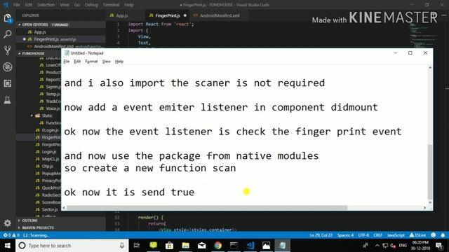 How to Make Local Authentication with Fingerprint in ReactNative? | Fingerprint Authentication смотреть онлайн