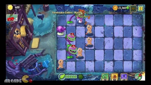 Plants Vs Zombies 2: Dark Ages Vasebreaker Endless Wave Chomper In Charge смотреть онлайн