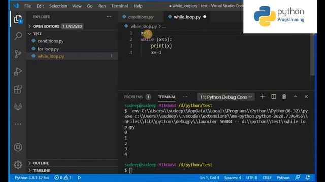 Loop Statement In Python(While Loop) || Python Tutorial #10 || Tutor Sushant || #Python #WhileLoop смотреть онлайн