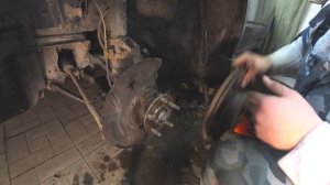 Замена тормозных дисков Subaru Forester на Masuma