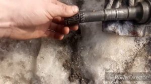 Сломало привод  ВАЗ,машина не едет