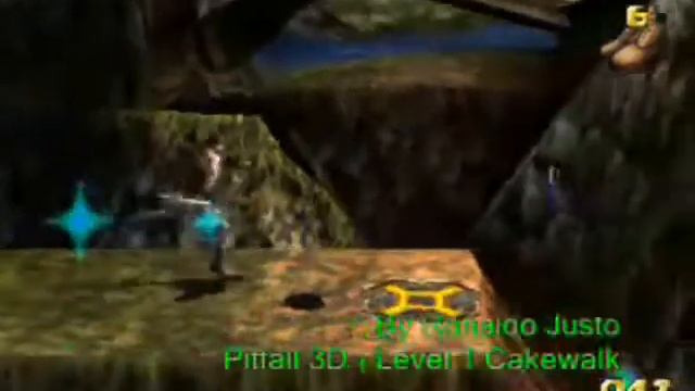 Pitfall 3D - Beyond the Jungle - Level 1 Cakewalk смотреть онлайн