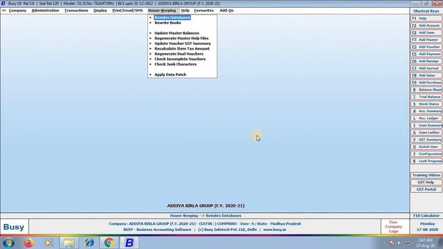 LEARN ! HOW TO REMOVE ERROR IN BUSY ACCOUNTING SOFTWARE PART 2 смотреть онлайн