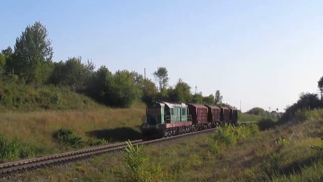 Тепловоз ЧМЕ3-2439 Привітна бригада смотреть онлайн