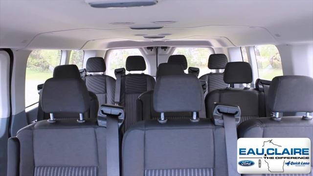 2017 Ford Transit-350 XLT Low Roof Wagon 12 Passenger Van at Eau Claire Ford Lincoln Quick Lane смотреть онлайн