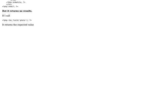 Wordpress: How to loop through certain custom field values? смотреть онлайн