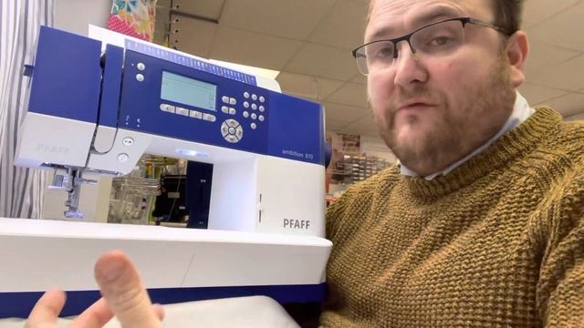 Pfaff ambition 610 Sewing machine смотреть онлайн