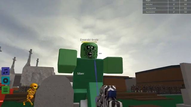 Зомби апокалипсис продолжается ROBLOX режим Zombie rush смотреть онлайн
