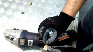 Болгарка SPARKY M 750E нетипичная поломка