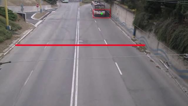 Traffic counting based on OpenCV смотреть онлайн