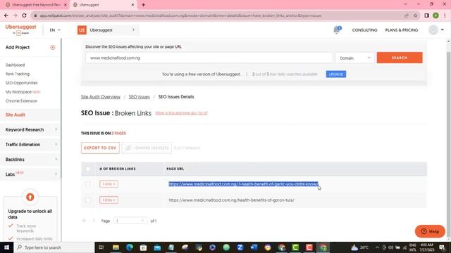 How To Find Broken Links With Ubersuggest | Quickly Fix WordPress Broken Links Without Plugin! смотреть онлайн