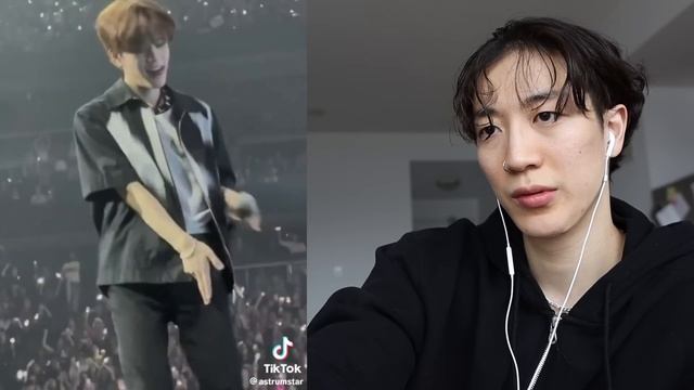 Watching Seungmin (Stray Kids) TikTok Edits For The First Time смотреть онлайн