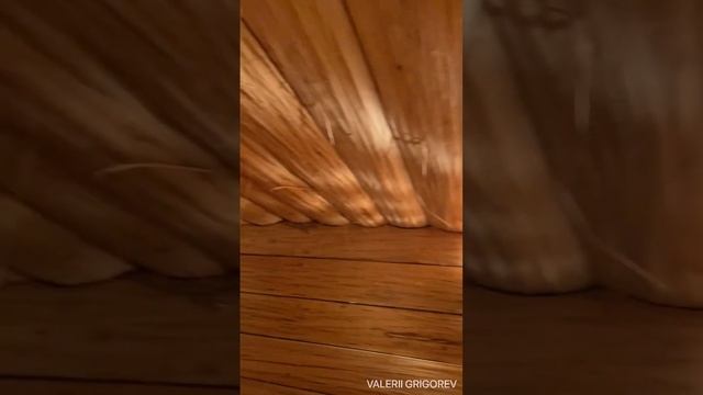 Внутренняя отделка из липы с лыком/ липовый блок-хаус с лыком/ Русская баня/ Парная под ключ смотреть онлайн