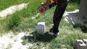 Как резать шлакоблок