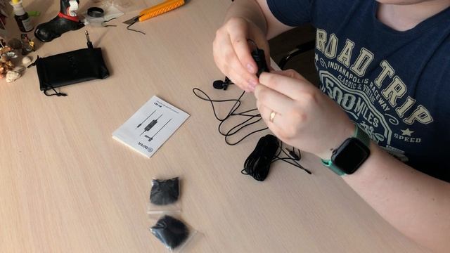 Распаковка товаров с AliExpress | Петличный микрофон Boya BY-m1 и Xiaomi Mijia Wiha смотреть онлайн