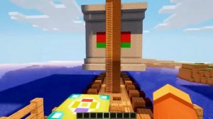 Как сделать плавающий корабль в Minecraft