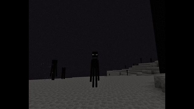 1 Hour Of Silence Occasionally Broken Up By Minecraft Enderman Noises