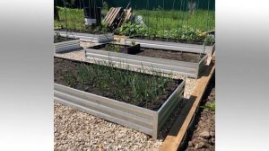 Грядки /Бортики в теплицу из оцинкованного металла