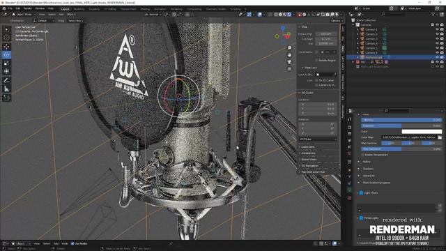 RenderMan 24 For Blender 3.X - LOOK DEV TEST смотреть онлайн