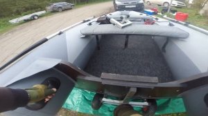 Транцевая тележка для лодки ПВХ