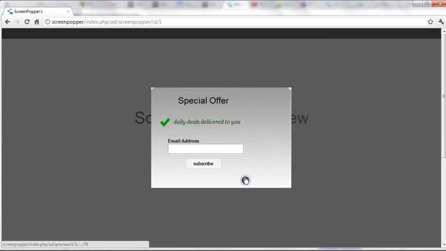 Resizing Pop-up - ScreenPopper Editor смотреть онлайн