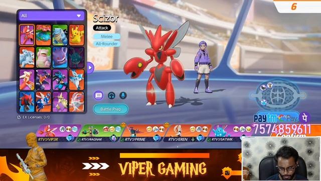 ?POKEMON UNITE LIVE | Mujhe Master mai leke chalo koi | Ft. RTV VIPER смотреть онлайн