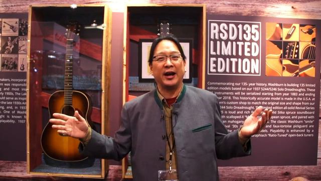 NAMM 2018: Washburn Guitars - RSD135 Limited Edition смотреть онлайн