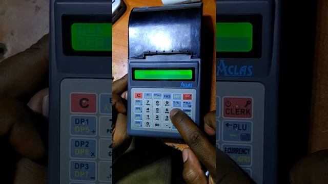 How to print duplicate receipt on ACLAS CRV5X cash register смотреть онлайн