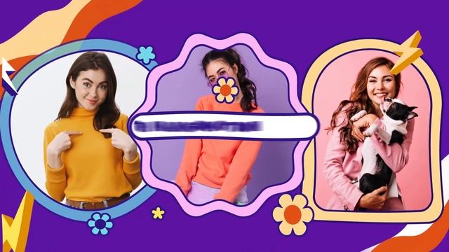 Retro Groovy Youtube Vlog Intro - After Effects Template Videohive смотреть онлайн