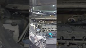 Промывка радиатора отопителя Kia Sportage 3, 2.0