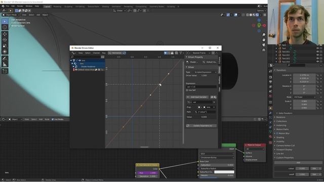 Blender Using Custom Properties To Drive Multiple Parameters смотреть онлайн