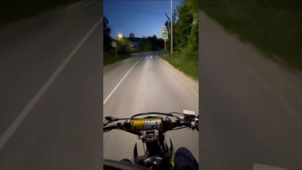 Покатушка на питбайке 125? / Regulmoto seven 125e 2022⚡️/ Вечером на питбайке /