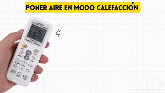 COMO PONER EN MODO CALOR EL AIRE ACONDICIONADO (Para principiantes) ✅ смотреть онлайн