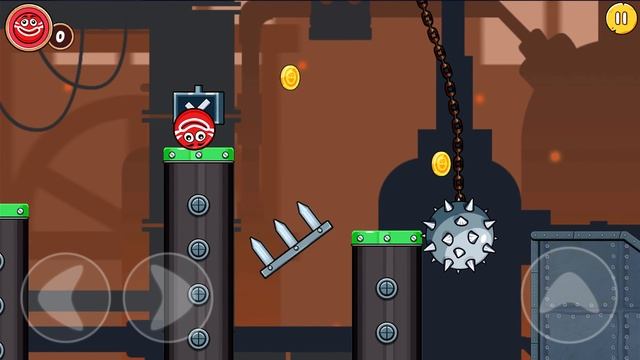 Новый Ред Бол красный шарик, приключение Герои Шарики против ЗЛОДЕЕВ прохождение прикольной игры #1 смотреть онлайн