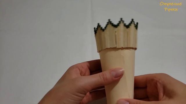 Ваза из спичек. Поделки. Flowers vase. From matches. Easy craft. DIY смотреть онлайн